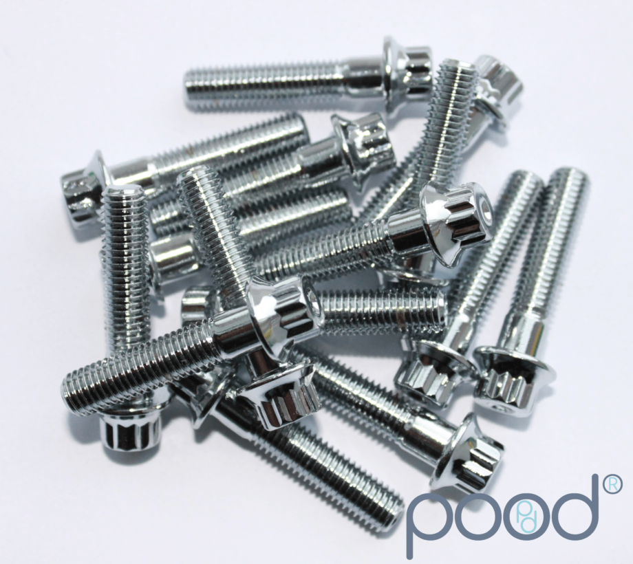 M7x32mm Bolt - Chrome