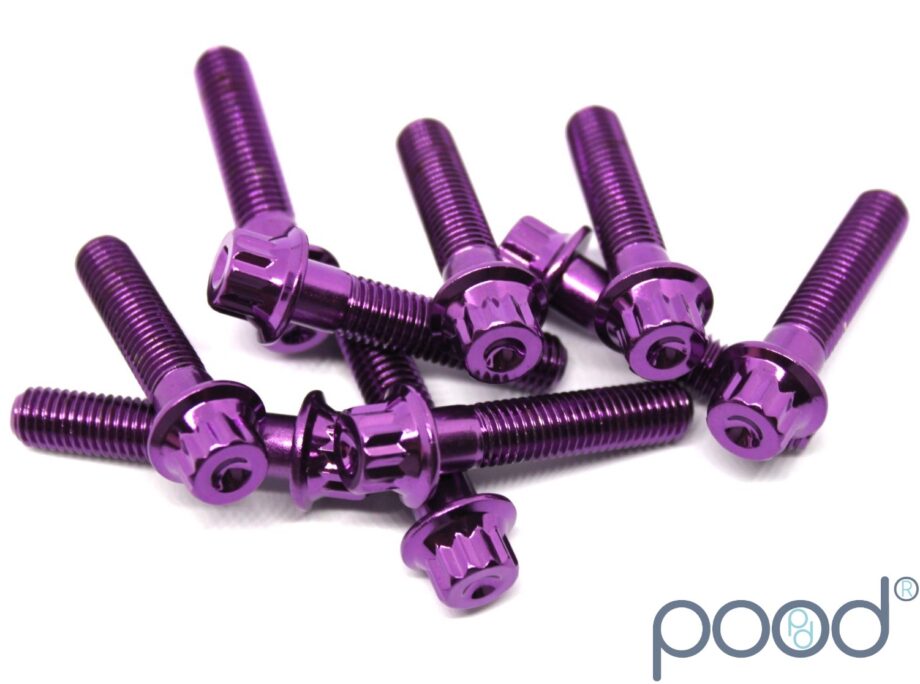 M7x32mm Bolt - Purple