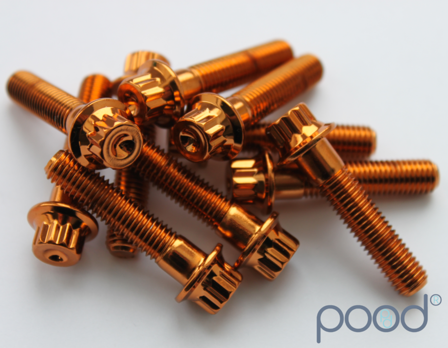 M7x32mm Bolt - Copper